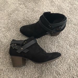 Fergalicious Black Ankle Booties